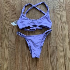 White fox boutique bikini set